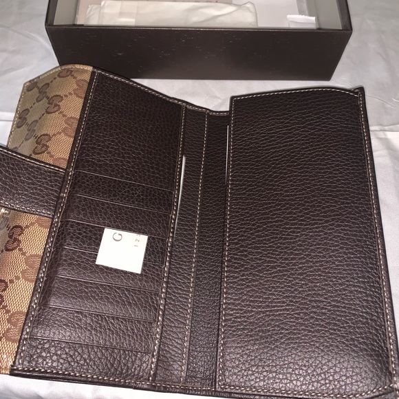 Gucci Crystal Canvas GG Guccissima Wallet - Picture 7 of 8
